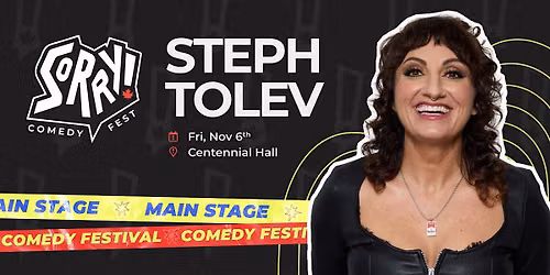 Sorry! Comedy Festival: Steph Tolev