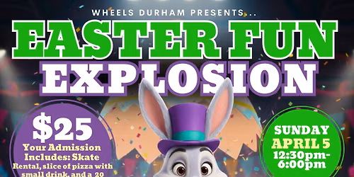 \ud83d\udc30\ud83c\udf38 EASTER FUN EXPLOSION at Wheels Durham! \ud83c\udf38\ud83d\udc30