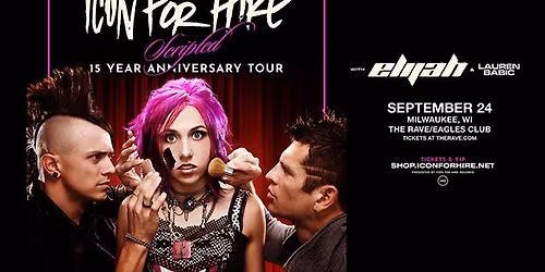 Icon For Hire: Scripted 15 Year Anniversary