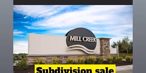 Mill Creek Subdivision Garage Sale