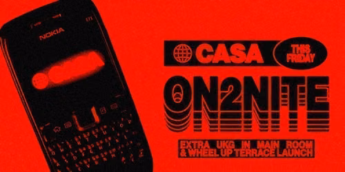 CASA: \u2018ON2NITE\u2019 (EXTRA UKG &amp; WHEELUP TERRACE LAUNCH) \/\/ FRIDAYS AT THE SOCIAL CLUB \/\/ 6 ROOMS OF MUSIC \/\/ 9TH OCTOBER