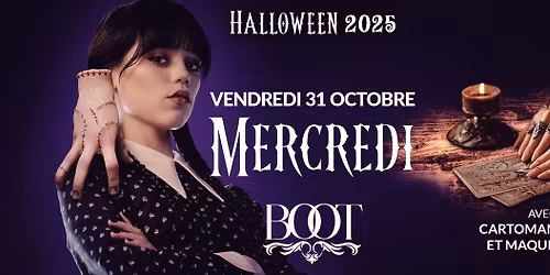 "MERCREDI"  Halloween by BOOT
