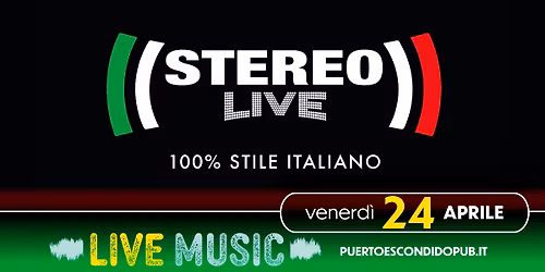 \ud83c\udfb8 STEREO LIVE sul palco del Puerto Escondido a Fontanafredda!