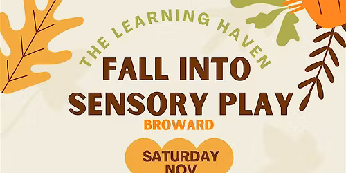 Broward - Fall into Sensory Play