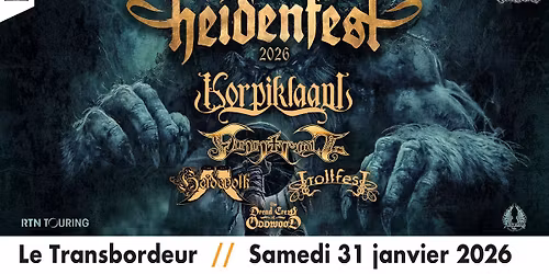 HEIDENFEST 2026 @ Le Transbordeur (Lyon)
