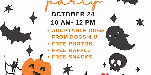 Halloween Costume & Adoption Party!