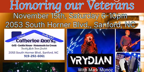 Catherine Ann\u2019s Honor the Veterans