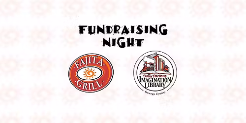 Fundraising Night at Fajita Grill for Imagination Library