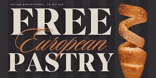 FREE PASTRY CONES @ Crispy Cones Charlotte Grand Opening