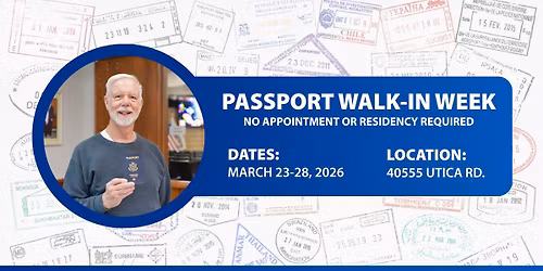 Passport Walk-in Week