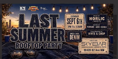 LAST SUMMER ROOFTOP PARTY