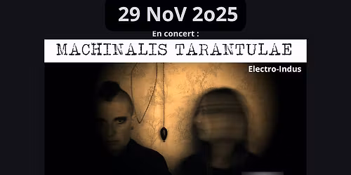 Live MACHINALIS TARANTULAE +KLOAHK + DJ set Nash