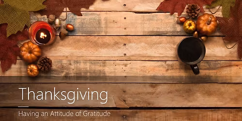 Thanksgiving Service