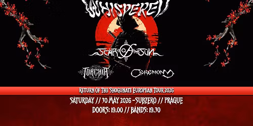 Return Of The Shogunate Tour @ Subzero, Prague