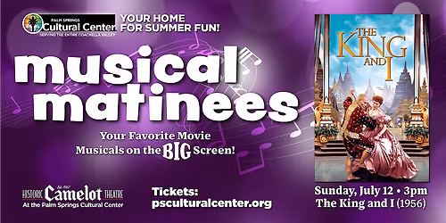 Musical Matinees: THE KING AND I (1956)