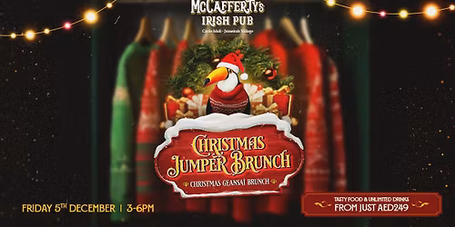 Christmas Jumper Brunch at McCaffertys!