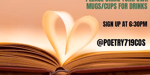 Letters to my Loves & Friends Open Mic at Misty Mountain Collective