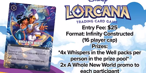 Lorcana Infinity Weekend