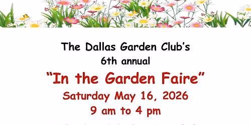 In the Garden Faire