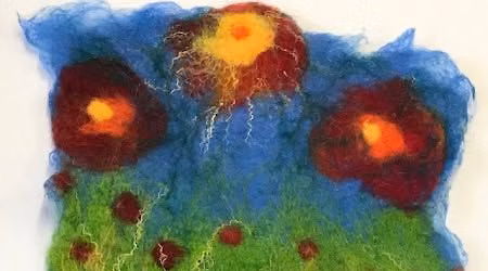 Wet-felting Introductory workshop