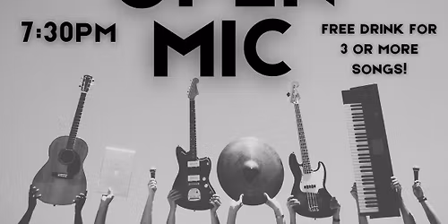 Open Mic returns to The Olive Leaf!