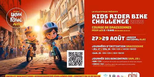 KIDS RIDER BIKE URBAN FESTIVAL 