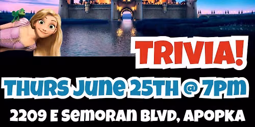 Disney Trivia @ Hurricane Grill & Wings Apopka