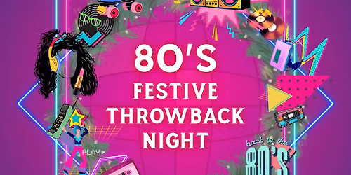 Back to the 80s Christmas Night