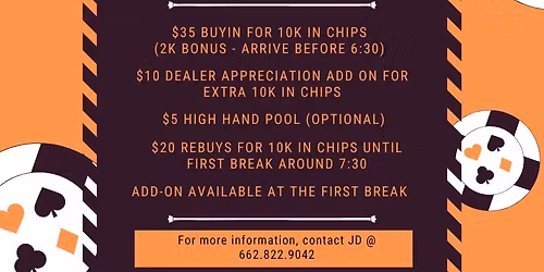 Poker night at the Galveston VFW