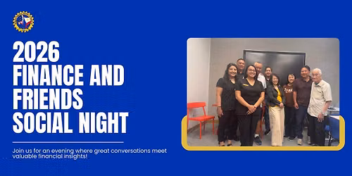 September 2026 Finance & Friends Social Night