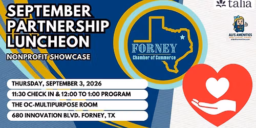 September 2026 Partnership Luncheon