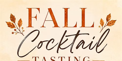 Blackbirdie Fall Cocktail Tasting
