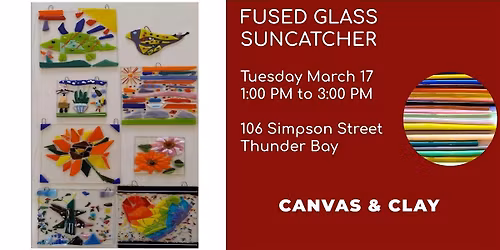 Fused Glass Suncatcher