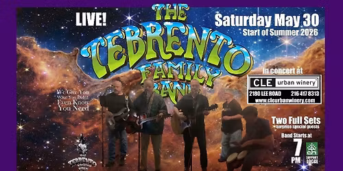 Live Music: Tebrento Family Band!