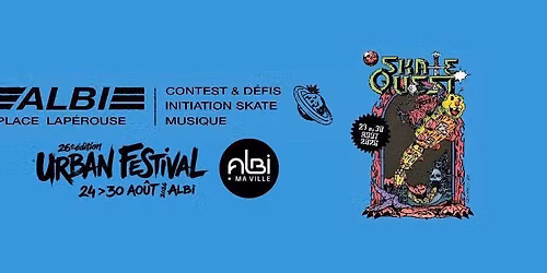 Urban Festival 2026 - Skate Quest