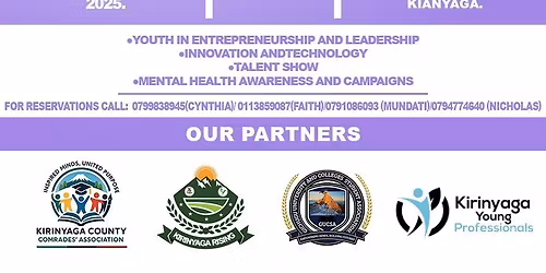KIRINYAGA MEGA YOUTH INNOVATION SUMMIT