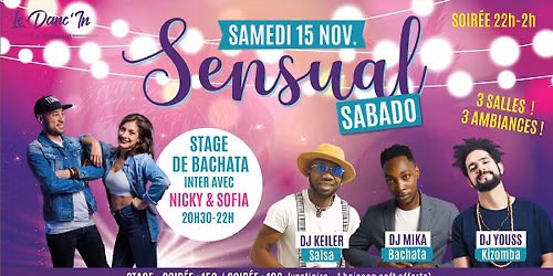 Sensual Sabado \/ Stage+Practica