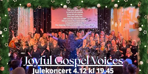 Julekoncert med Joyful Gospel Voices