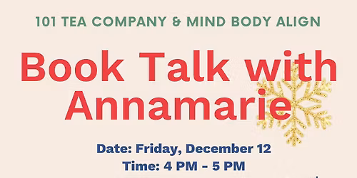 Book Talk with Annamarie