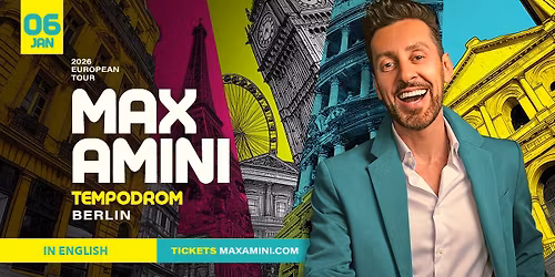 Max Amini live in Berlin ( In English )