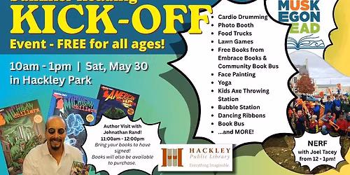 Summer Reading KICK-OFF Event!