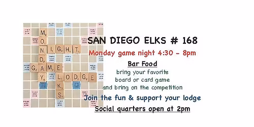 Monday Night Game Night