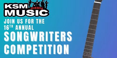 16th Annual Songwriters Competition | Preliminary Competition
