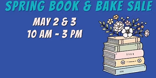 Spring Book & Bake Sale