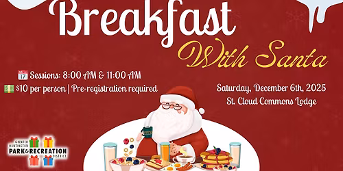 BREAKFAST WITH SANTA- 11AM