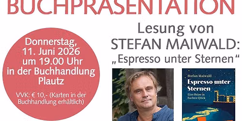 Lesung Stefan Maiwald