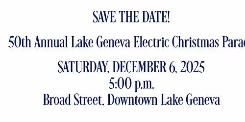 Lake Geneva Electric Christmas Parade