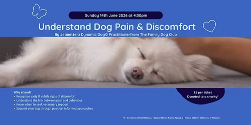 Understand Dog Pain & Discomfort
