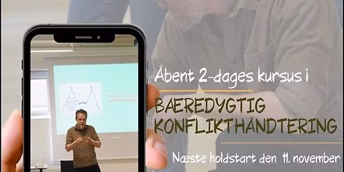 NYT KURSUS I KONFLIKTH\u00c5NDTERING
