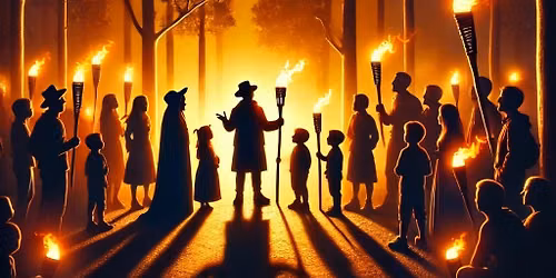 Balade aux flambeaux \u00e0 Waudrez